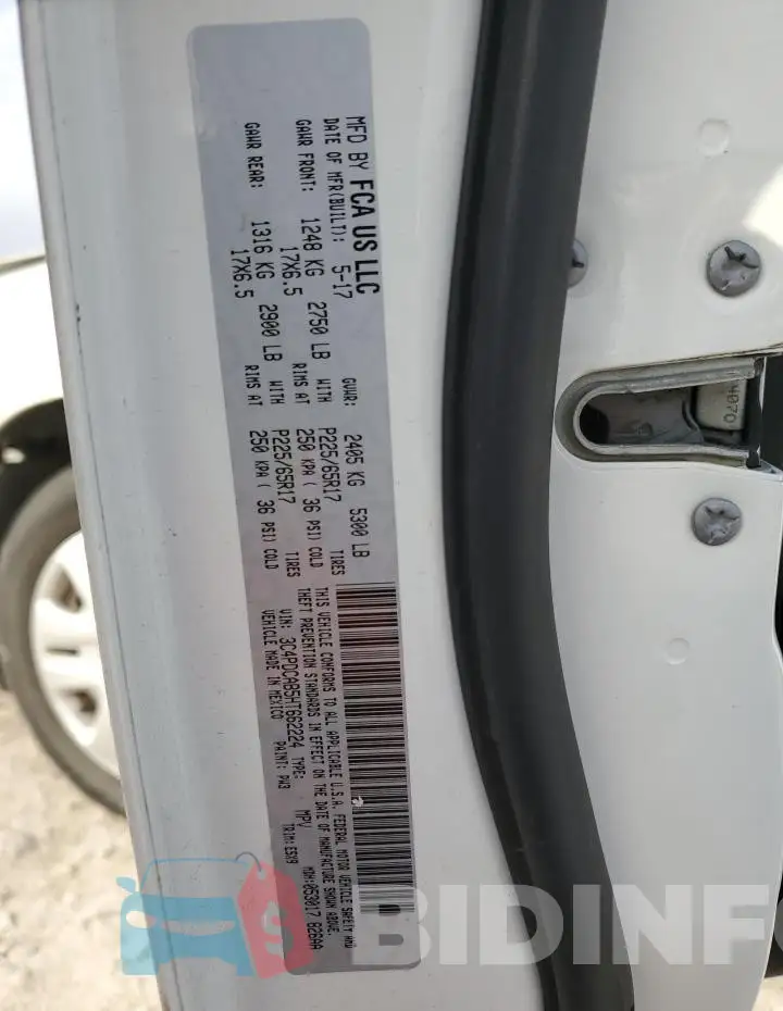 3C4PDCAB5HT662224 Photo# 13