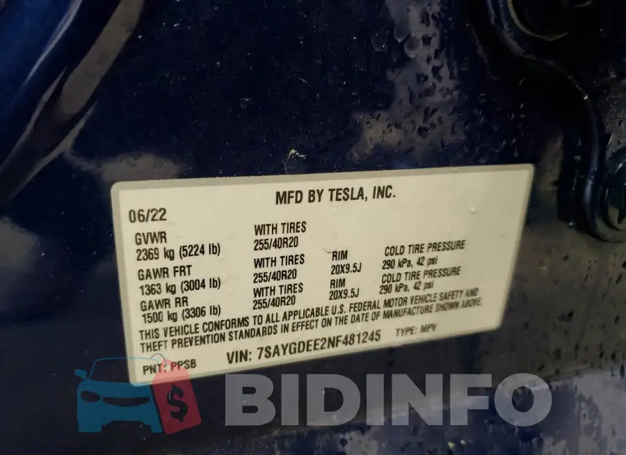 7SAYGDEE2NF481245 Photo# 13