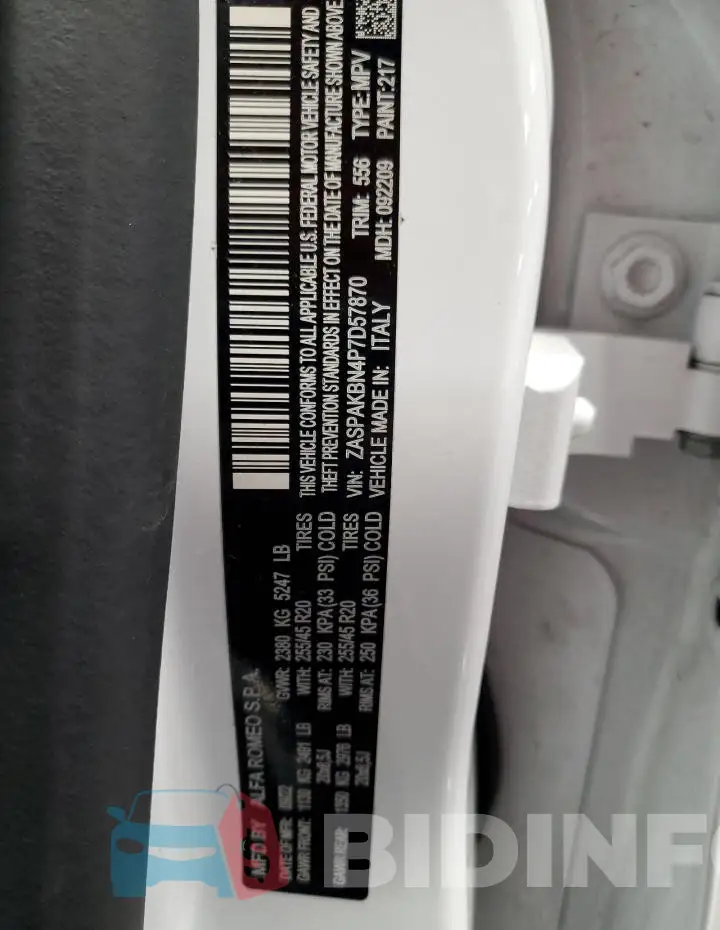 ZASPAKBN4P7D57870 Photo# 13