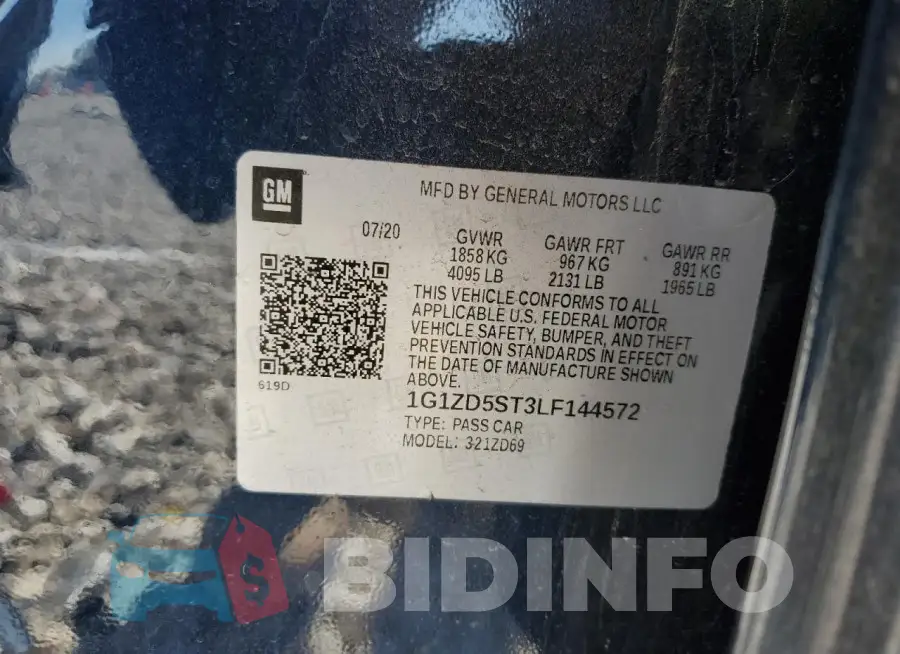 1G1ZD5ST3LF144572 Photo# 12
