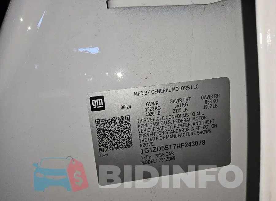 1G1ZD5ST7RF243078 Photo# 13