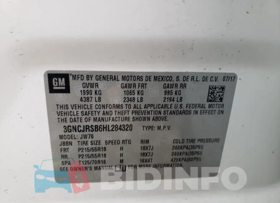 3GNCJRSB6HL284320 Photo# 13