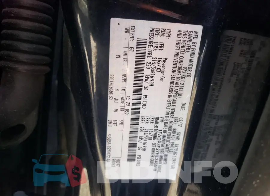 1FADP3F27HL246518 Photo# 12