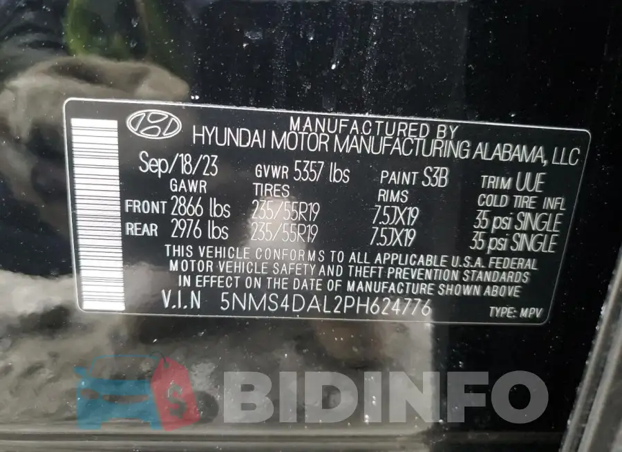 5NMS4DAL2PH624776 Photo# 13