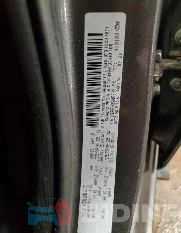 1C6RRFEG6KN837192 Photo# 13