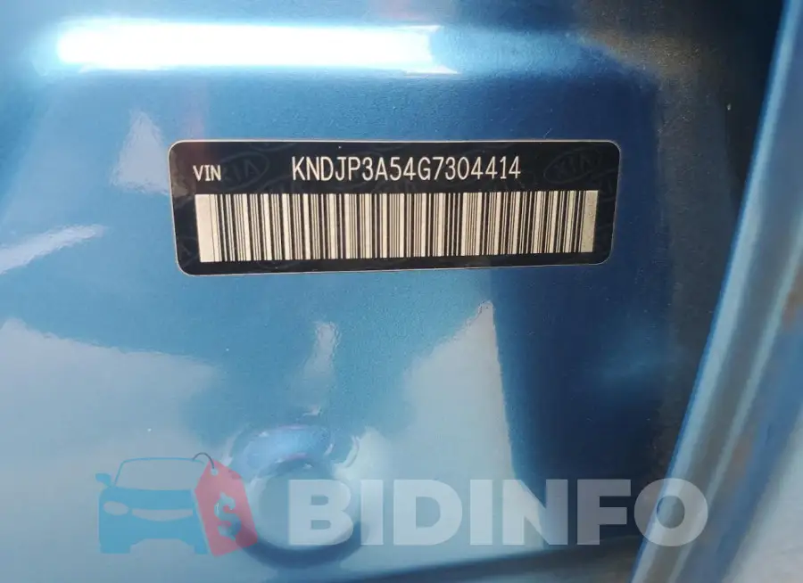 KNDJP3A54G7304414 Photo# 13