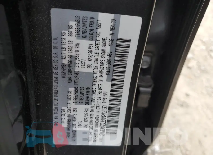 3MVDMABL5MM213160 Photo# 13
