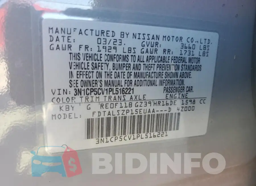 3N1CP5CV1PL516221 Photo# 12