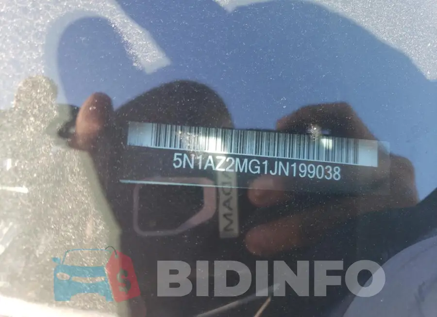 5N1AZ2MG1JN199038 Photo# 13