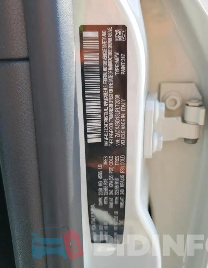 ZACNJBD13LPL72008 Photo# 13