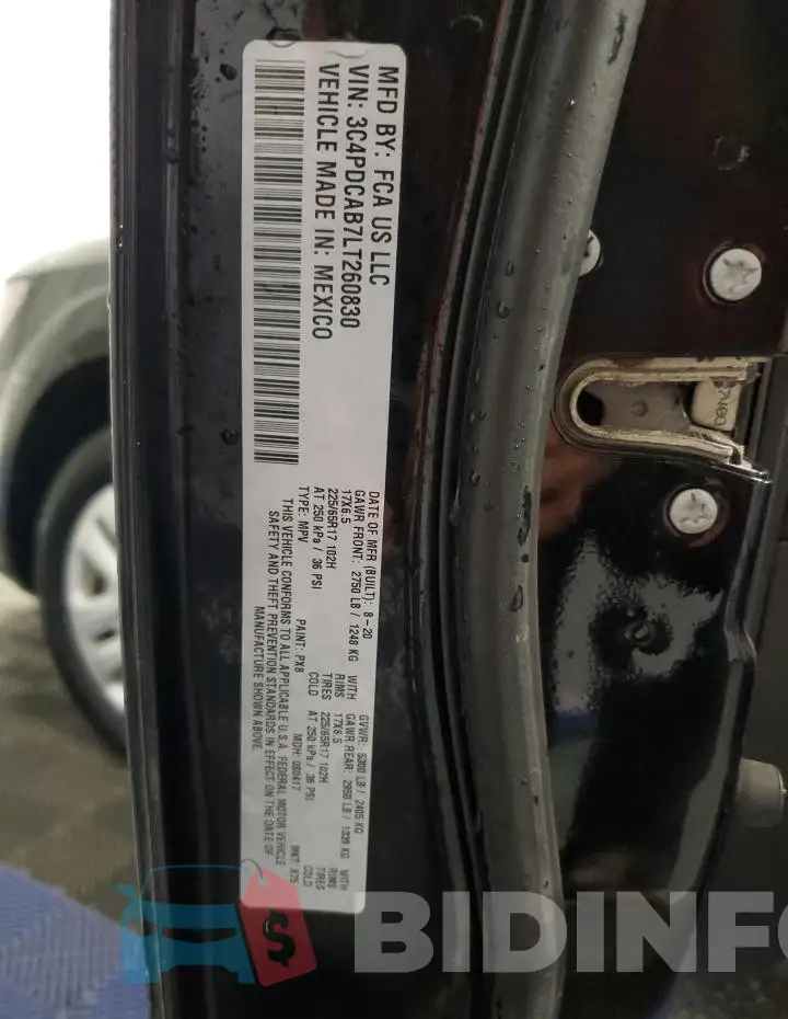 3C4PDCAB7LT260830 Photo# 13