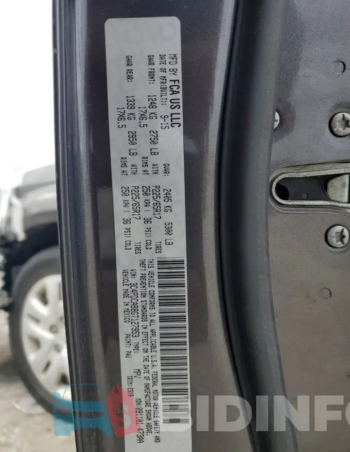 3C4PDCAB8GT127953 Photo# 12