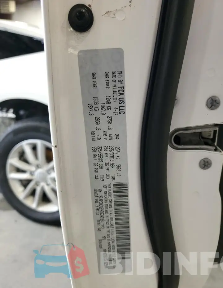 3C4PDDGG2HT634163 Photo# 13