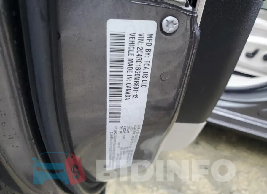 2C4RC1BG0MR601113 Photo# 13
