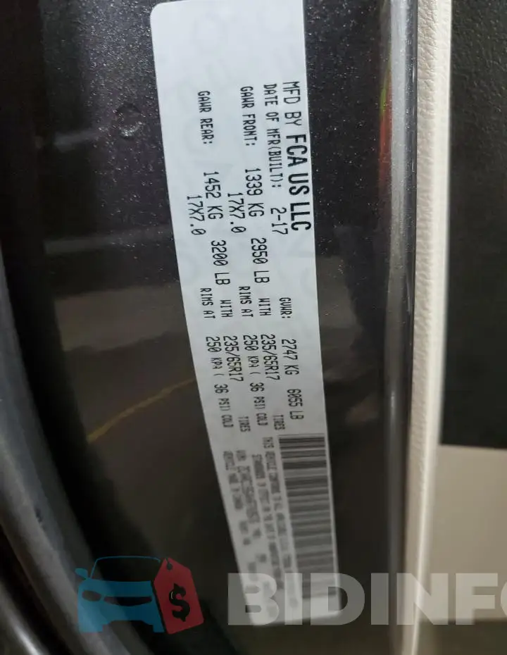 2C4RC1BG4HR702676 Photo# 14