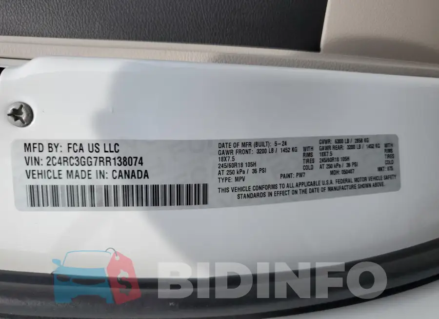 2C4RC3GG7RR138074 Photo# 13