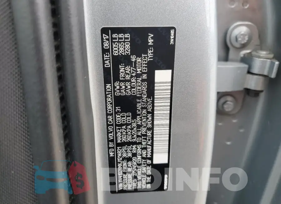 YV4102XMXJ1214821 Photo# 14