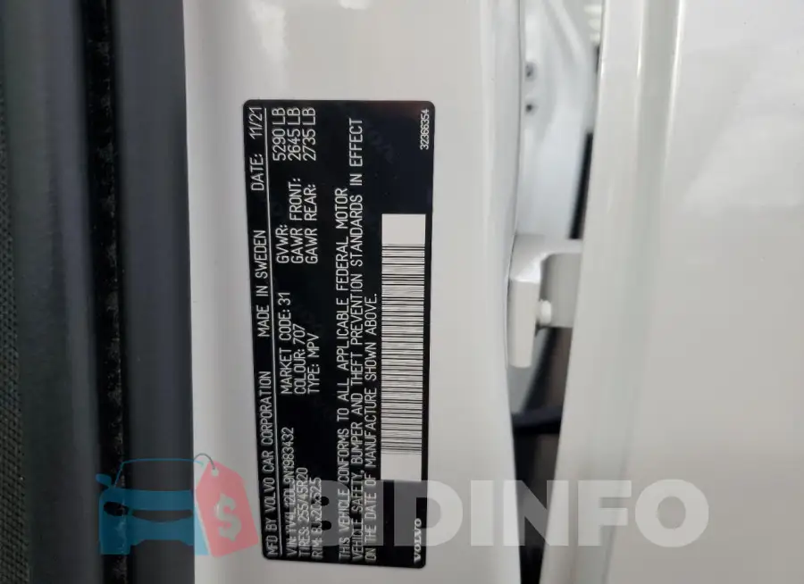 YV4L12DL9N1983432 Photo# 13