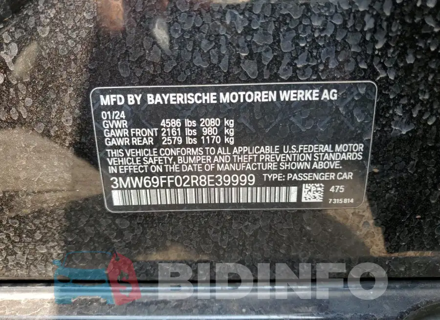 3MW69FF02R8E39999 Photo# 12