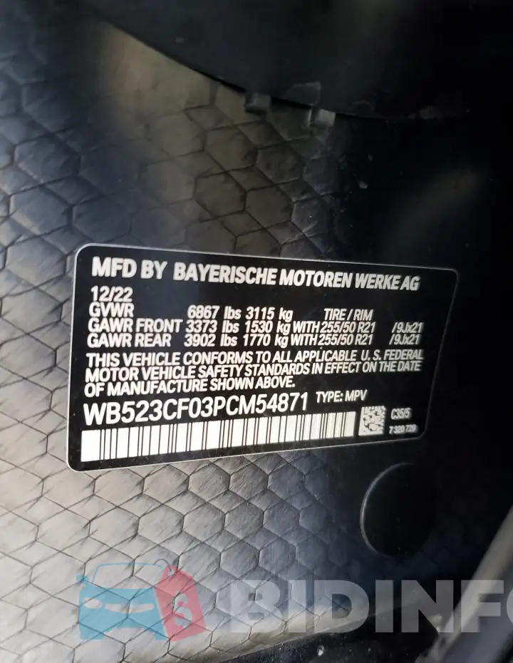 WB523CF03PCM54871 Photo# 12