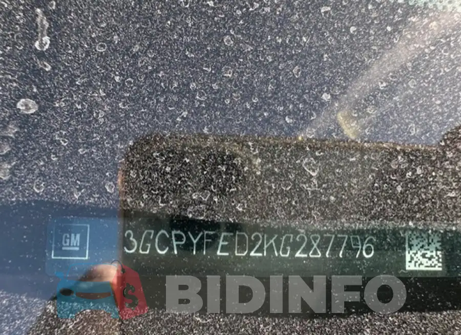 3GCPYFED2KG287796 Photo# 12