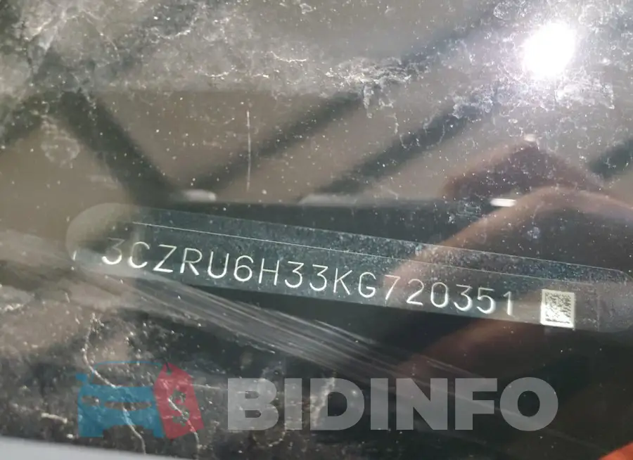 3CZRU6H33KG720351 Photo# 13
