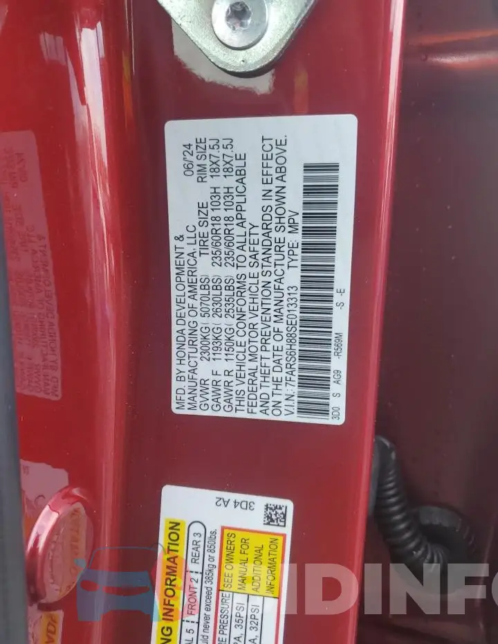 7FARS6H88SE013313 Photo# 13