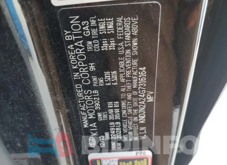 KNDJN2A24G7316164 Photo# 13