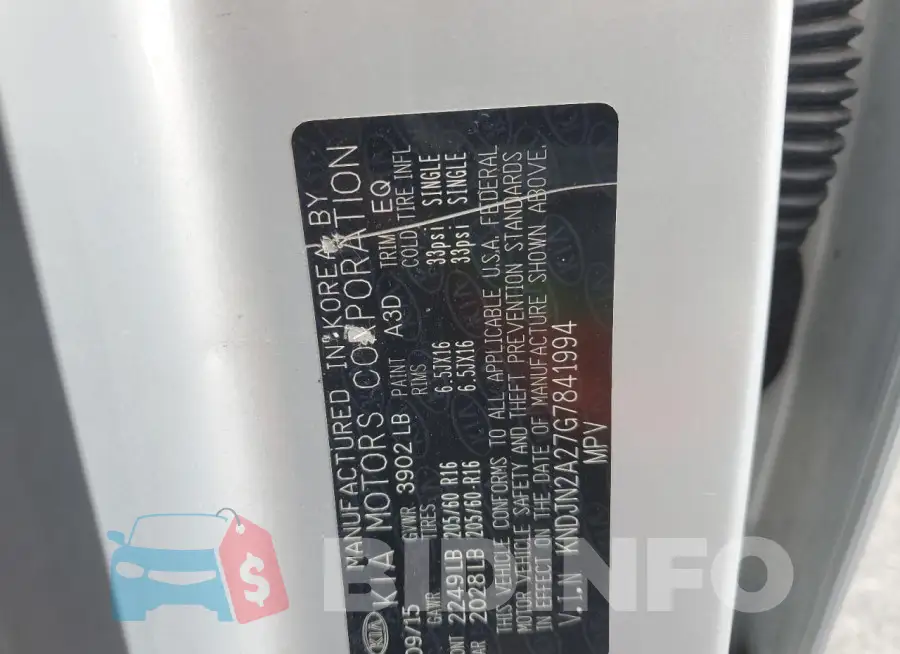 KNDJN2A27G7841994 Photo# 12