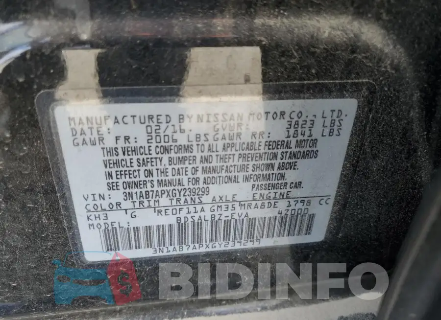 3N1AB7APXGY239299 Photo# 12