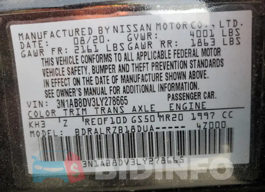 3N1AB8DV3LY278665 Photo# 13