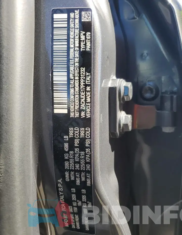 ZACNJDE17PPP31232 Photo# 13