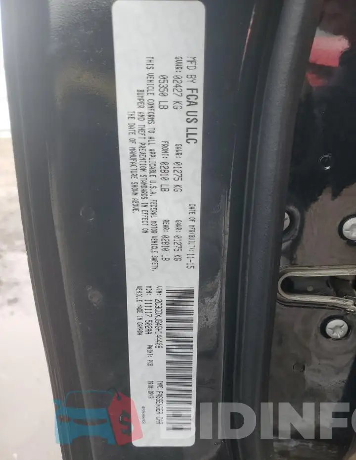 2C3CDXJG4GH144408 Photo# 12