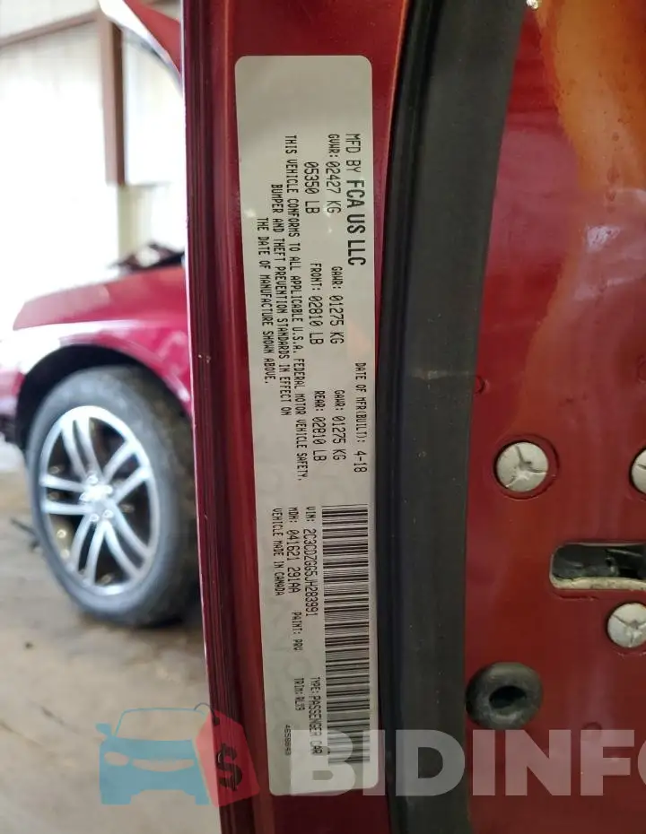 2C3CDZGG5JH283991 Photo# 13
