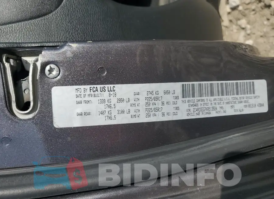 2C4RDGEG7KR513524 Photo# 13