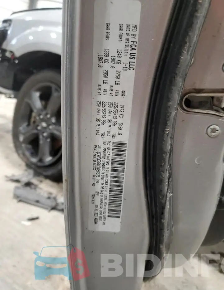 3C4PDCGG1KT686675 Photo# 13