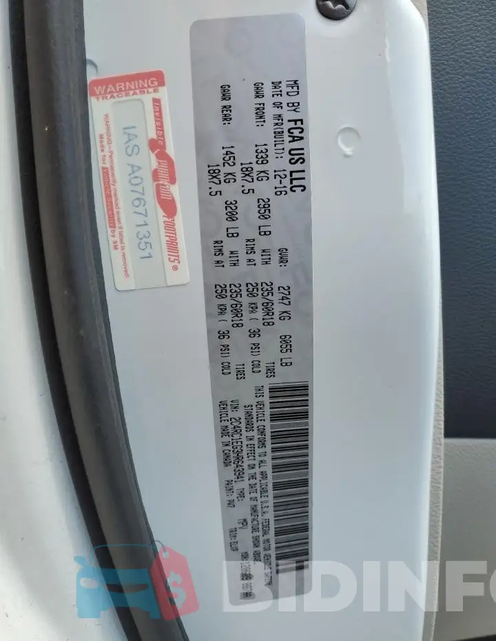 2C4RC1EG3HR643941 Photo# 13