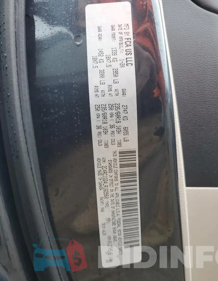 2C4RC1GG4LR162960 Photo# 14