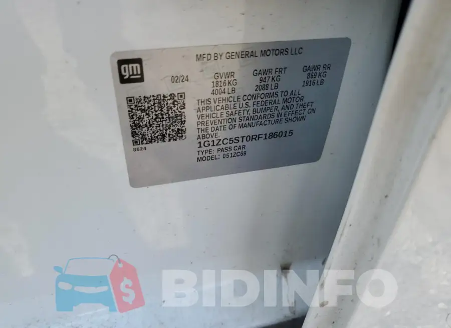 1G1ZC5ST0RF186015 Photo# 13