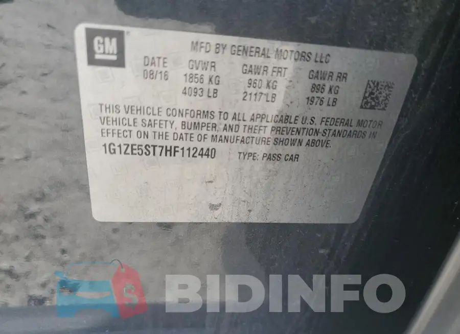 1G1ZE5ST7HF112440 Photo# 12