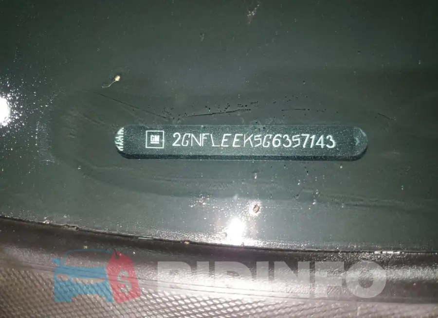 2GNFLEEK5G6357143 Photo# 13