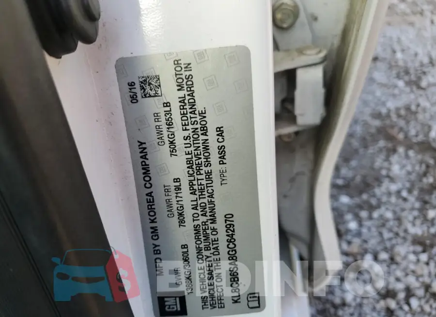 KL8CB6SA8GC642970 Photo# 12