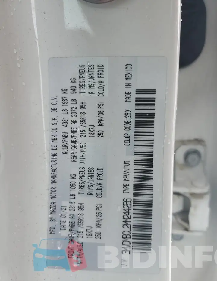 3MVDMBCL2MM244256 Photo# 13