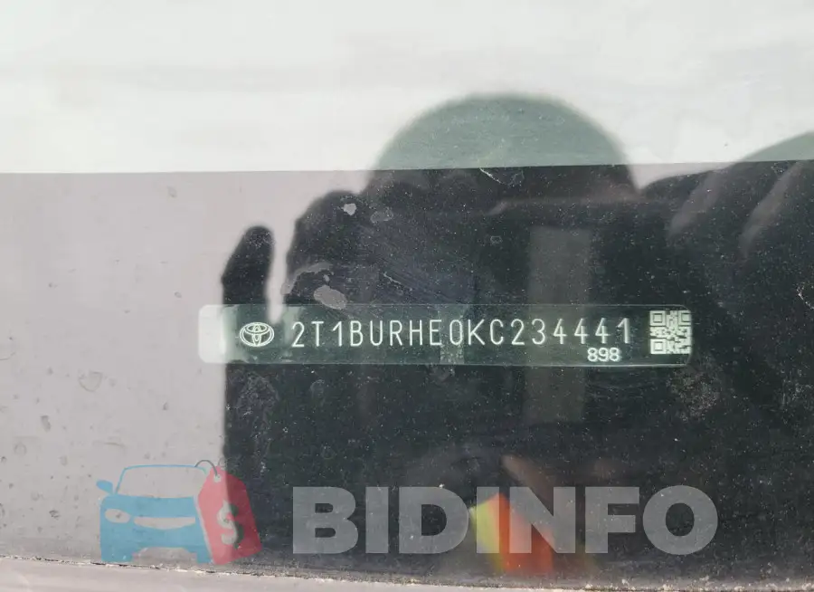 2T1BURHE0KC234441 Photo# 12