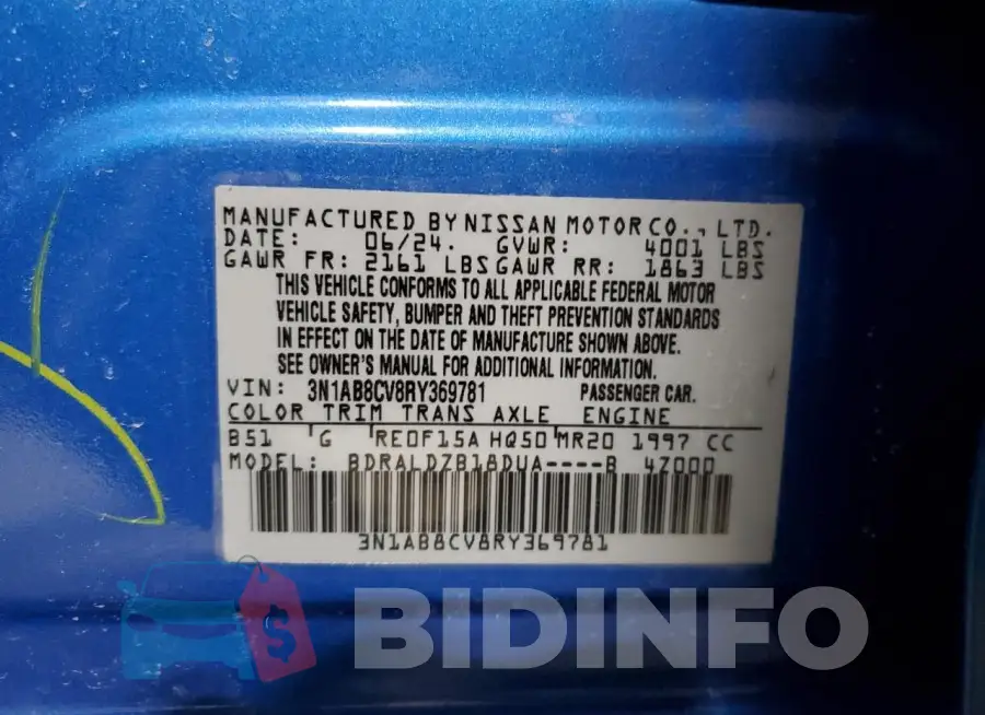 3N1AB8CV8RY369781 Photo# 13