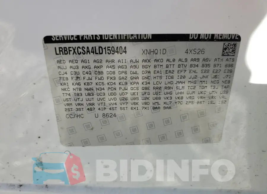 LRBFXCSA4LD159404 Photo# 13