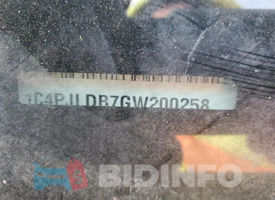 1C4PJLDB7GW200258 Photo# 13