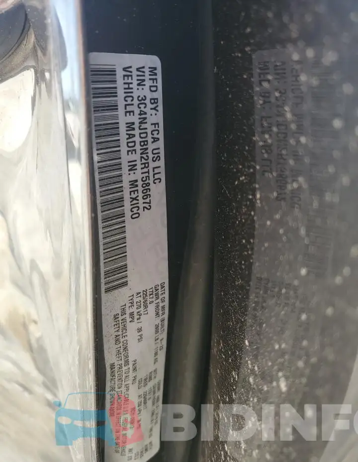 3C4NJDBN2RT586672 Photo# 13