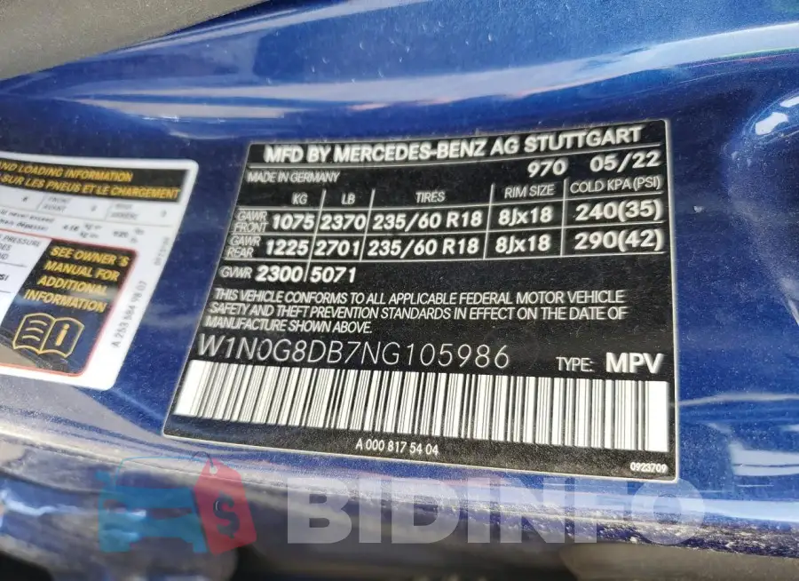W1N0G8DB7NG105986 Photo# 13