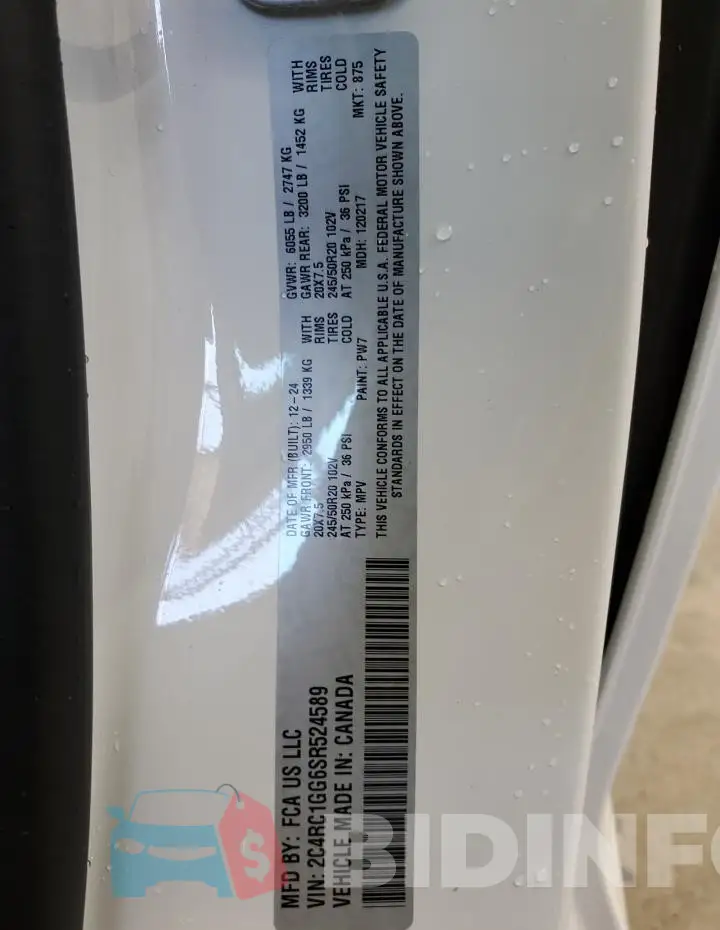 2C4RC1GG6SR524589 Photo# 13
